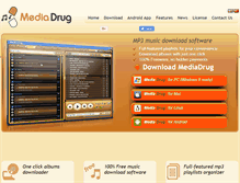 Tablet Screenshot of mediadrug.com